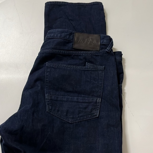 PRPS (FIT: DEMON) JEANS SIZE 40 MIDNIGHT BLUE STRAIGHT JEANS - Picture 2 of 12